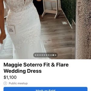 Maggie Sottero wedding gown